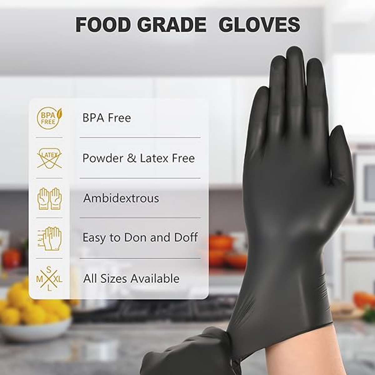 Guanti in Nitrile Neri Resiste - Nitrile Mechanic Glove recensione e prezzo