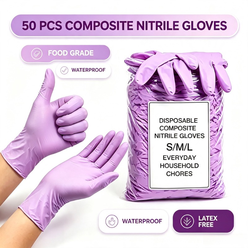 50 Pezzi Guanti da Esame in Ni - Exam Glove Nitrile recensione e prezzo